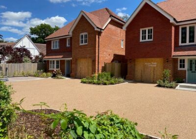 Driveway in Coral Burst from the Stonebound Range.