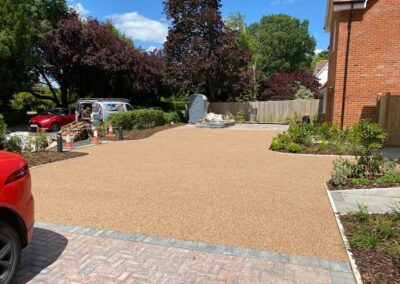 Driveway in Coral Burst from the Stonebound Range.